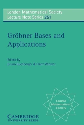 Cover of Gröbner Bases and Applications