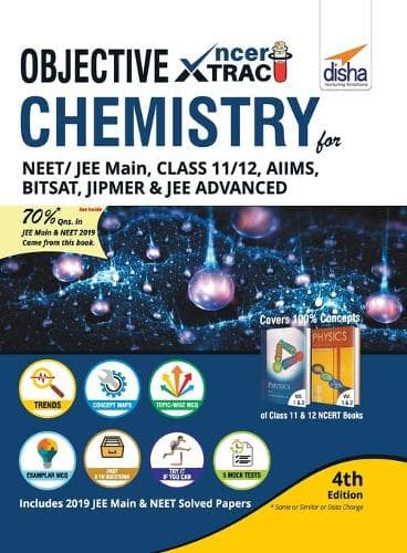 Cover of Objective NCERT Xtract Chemistry for NEET/ JEE Main, Class 11/ 12, AIIMS, BITSAT, JIPMER, JEE Advanced 4th Edition