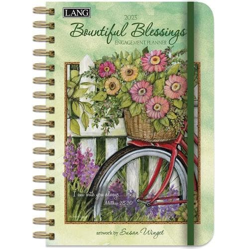 Cover of Bountiful Blessings(tm) 2023 Spiral Engagement Planner