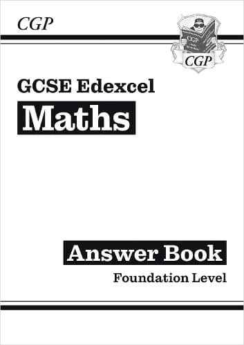 Cover of GCSE Maths Edexcel Answers for Workbook: Foundation