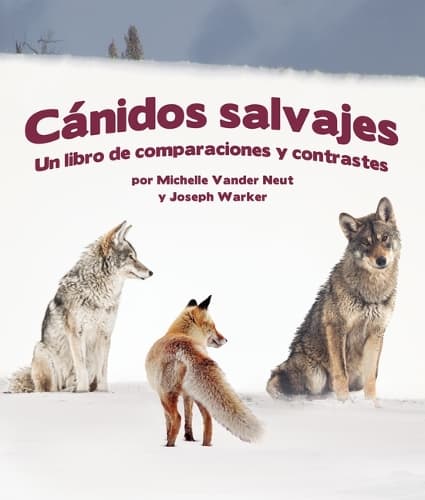 Cover of Cánidos Salvajes: Un Libro de Comparaciones Y Contraste