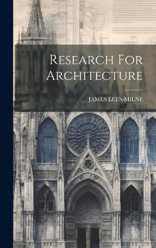 Cover of Research For Architecture