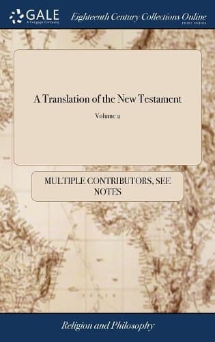 Cover of A Translation of the New Testament