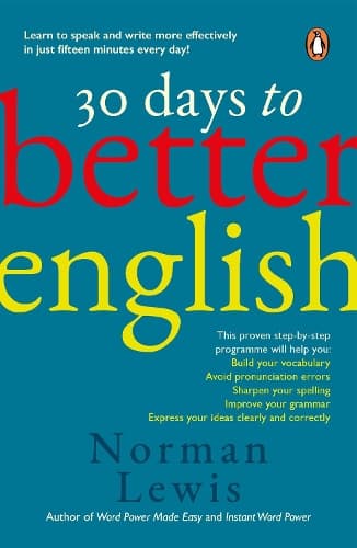 Cover of 30 Days to Better English
