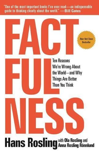 Cover of Factfulness: Ten Reasons We're Wrong about the World--And Why Things Are Better Than You Think