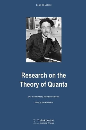 Cover of Research on the Theory of Quanta