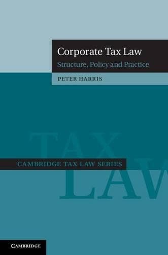 Cover of Corporate Tax Law