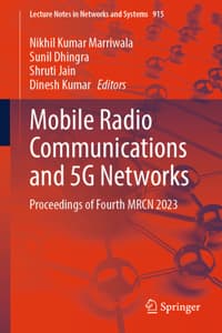 Cover of Mobile Radio Communications and 5G Networks