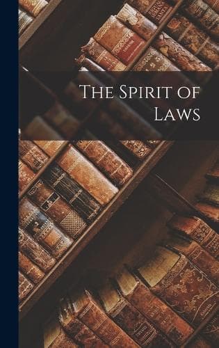 Cover of The Spirit of Laws