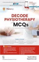 Cover of DECODE PHYSIOTHERAPY Through MCQs - 2024