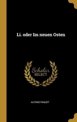 Cover of Li. oder Im neuen Osten