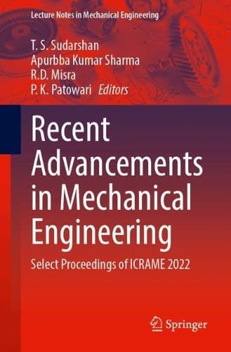 Cover of Recent Advancements in Mechanical Engineering