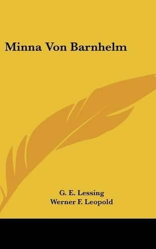 Cover of Minna Von Barnhelm