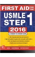 Cover of First Aid For The USMLE Step 1 26ed 2016