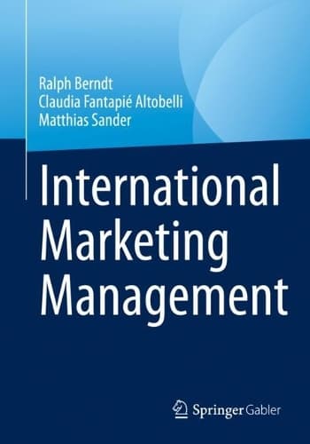 Cover of International Marketing Management
