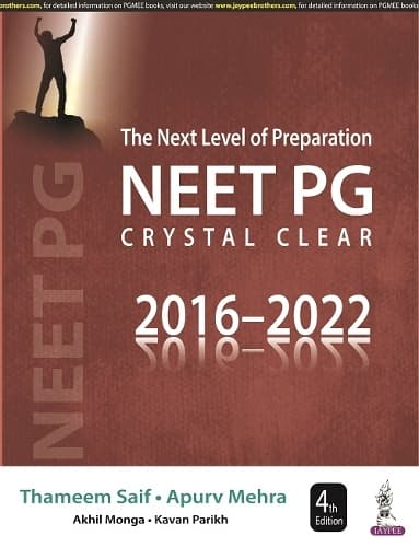 Cover of The Next Level of Preparation NEET PG Crystal Clear (2016-2022)