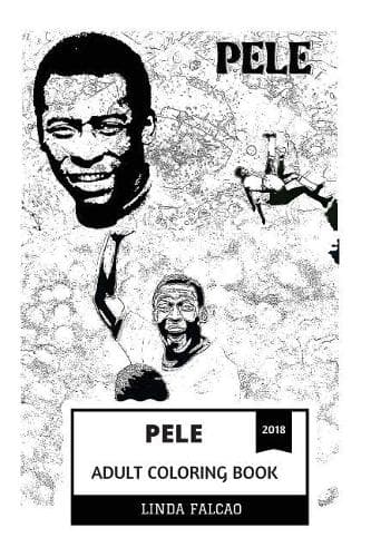 Cover of Pele Adult Coloring Book