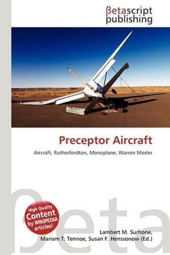 Cover of Preceptor Aircraft