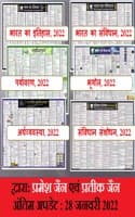 Cover of [Hindi] UPSC Wall Chart Combo of 6 Charts | Arthvyavastha, Paryawaran, Bhoogol, Itihas, Samvidhan, Samvidhan Sanshodhan,