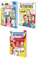 Cover of Set Of 3 Brain Booster Activity Books (8+, 9+, 10+ Brain Booster Activity Books)