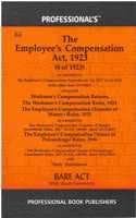 Cover of Employees Compensation Act,1923 (Bare Act)