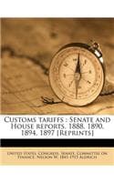 Cover of Customs Tariffs
