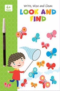 Cover of Look and Find - Write, Wipe and Clean Book