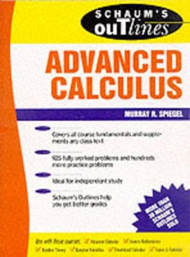 Cover of Schaum's Outline of Advanced Calculus