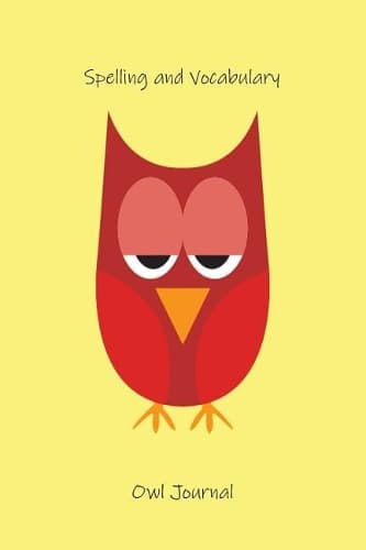 Cover of Spelling and Vocabulary Owl Journal