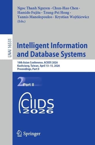 Cover of Intelligent Information and Database Systems