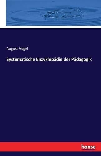 Cover of Systematische Enzyklopädie der Pädagogik: (German)