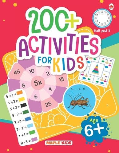 Cover of Brain Activity Book for Kids:200+ Activities for Kids